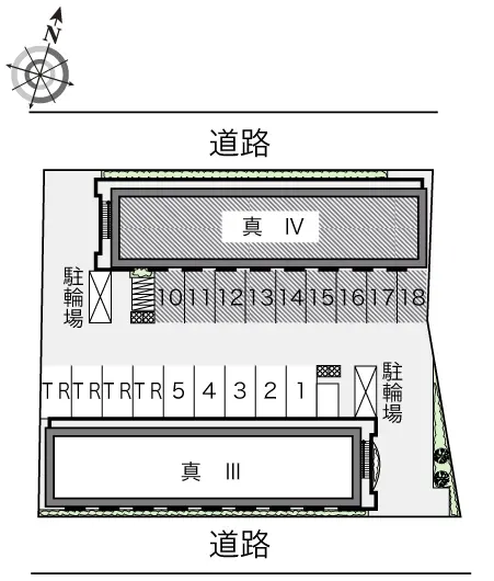 ★手数料０円★大阪市生野区巽西　月極駐車場（LP）